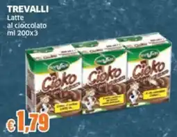 Mercati Alimentari Trevalli Cioko latte al cioccolato offerta
