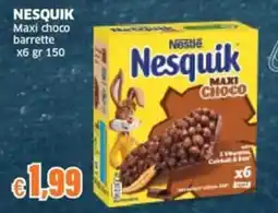 Mercati Alimentari Nesquik Maxi choco barrette offerta