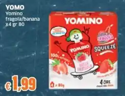 Mercati Alimentari Yomino fragola/banana offerta
