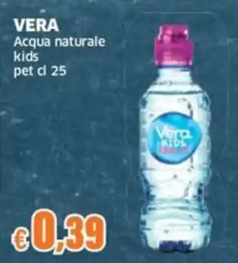 Mercati Alimentari Vera acqua naturale kids offerta