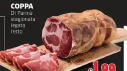 Mercati Alimentari Coppa di Parma stagionata legata offerta