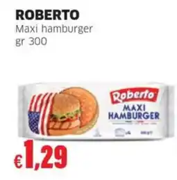 Mercati Alimentari Roberto Maxi hamburger offerta