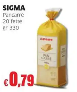 Mercati Alimentari Sigma Pancarrè offerta