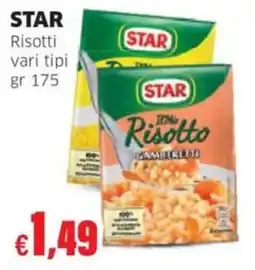 Mercati Alimentari STAR Risotto Gamberetti offerta
