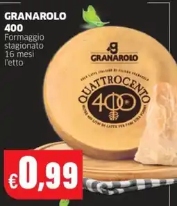 Mercati Alimentari Formaggio stagionato Granarolo 400 offerta