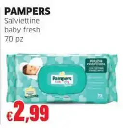 Mercati Alimentari Pampers salviettine baby fresh offerta