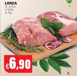 Mercati Alimentari Lonza di suino offerta