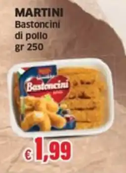 Mercati Alimentari Martini bastoncini di pollo offerta