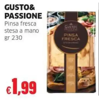 Mercati Alimentari Pinsa fresca Gusto & Passione offerta