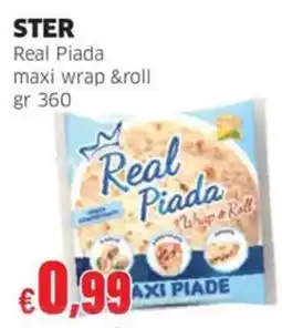 Mercati Alimentari Real Piada maxi wrap & roll offerta
