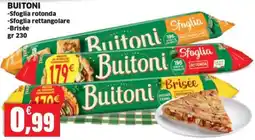 Mercati Alimentari Buitoni Sfoglia rettangolare offerta