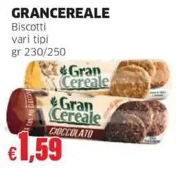Mercati Alimentari Biscotti Gran Cereale offerta