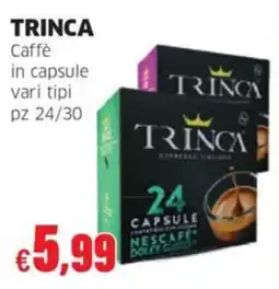 Mercati Alimentari Caffè in capsule Trinca offerta
