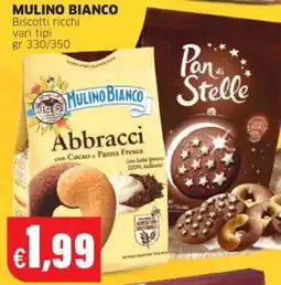 Mercati Alimentari Mulino Bianco Abbracci offerta
