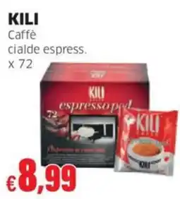 Mercati Alimentari Kili Caffè cialde espresso offerta