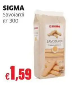 Mercati Alimentari Sigma Savoiardi offerta