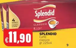 Mercati Alimentari Splendid Caffè classico offerta