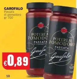 Mercati Alimentari Potereal pomodoro passata di pomodoro Garofalo offerta
