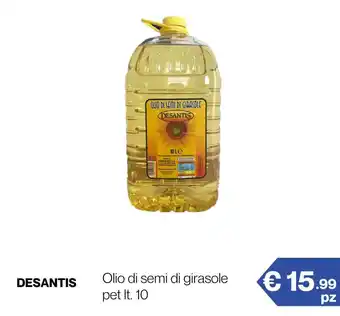 Olio di semi di girasole Desantis