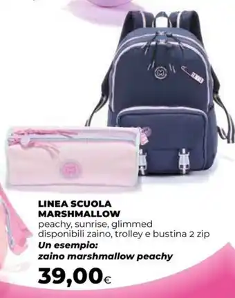 Zaino marshmallow peachy
