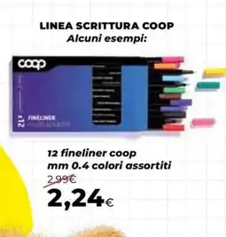 Extracoop Fineliner coop offerta