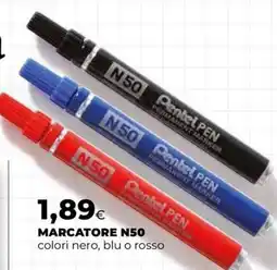 Extracoop Marcatore N50 Pentel Pen offerta