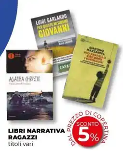 Extracoop Libri narrativa ragazzi titoli vari offerta