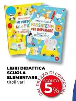 Extracoop Libri didattica scuola elementare titoli vari offerta