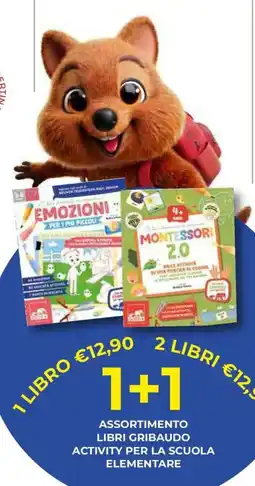 Extracoop Assortimento libri Gribaudo activity per la scuola elementare offerta