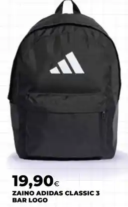 Extracoop Zaino Adidas Classic 3 Bar Logo offerta