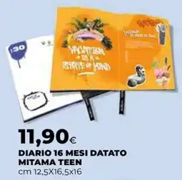 Extracoop Diario 16 mesi datato Mitama Teen offerta