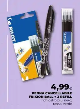 Extracoop Penna cancellabile Frixion Ball Pilot offerta