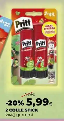 Extracoop Pritt colle stick offerta