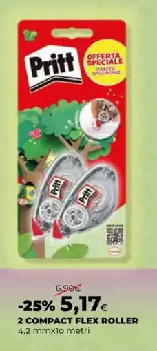 Extracoop Pritt compact flex roller offerta