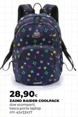 Extracoop Zaino Raider Coolpack offerta