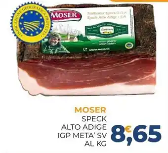 Moser Speck Alto Adige IGP Meta' SV