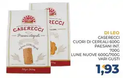 Moderna Di Leo Caserecci cuori di cereali paesani int. offerta