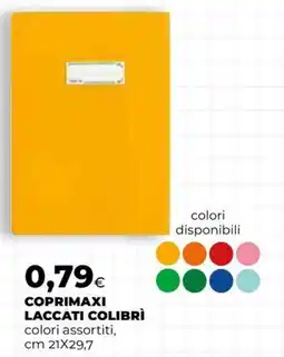 Extracoop Coprimaxi laccati colibrì offerta