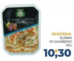 Moderna Buscema surimi di gambero offerta