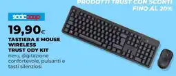 Extracoop Tastiera e mouse wireless Trust Ody Kit offerta