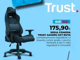 Extracoop Sedia comoda Trust Gaming GXT Ruya offerta