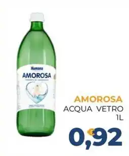 Moderna Amorosa acqua vetro offerta