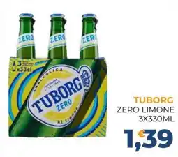 Moderna Tuborg zero limone offerta