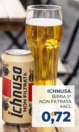 Moderna Ichnusa birra non filtrata offerta