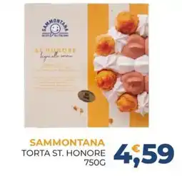 Moderna Sammontana torta st. honore offerta