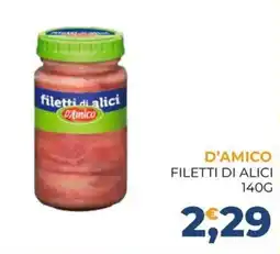 Moderna Filetti di alici D'Amico offerta