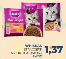 Moderna Whiskas straccetti assortiti/gustoso offerta