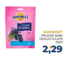 Moderna Sunsweet prugne baby denocciolate offerta