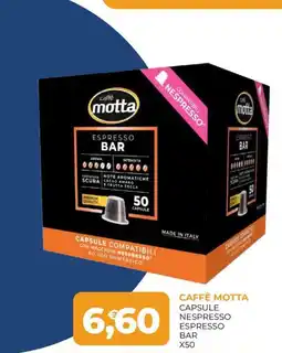Moderna Caffè Motta Capsule Nespresso Espresso Bar offerta