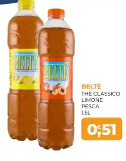 Moderna Beltè thè classico limone pesca offerta